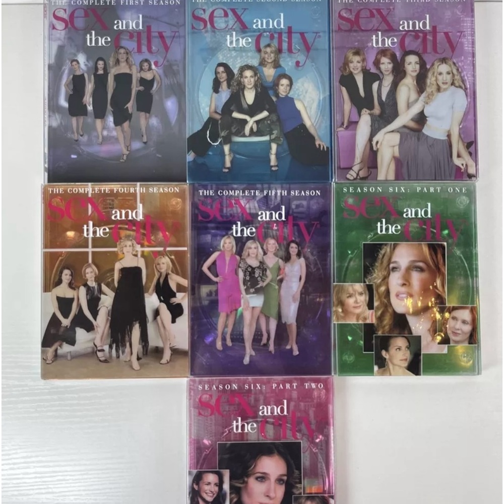Sex and The City: The Complete Series Seasons 1-6 DVD HBO 19 Discs Very Good